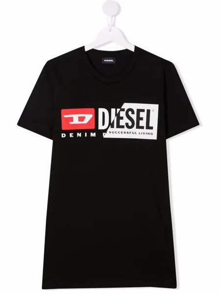 Diesel Kids футболка с логотипом
