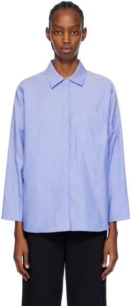 Синяя рубашка Лодола Max Mara