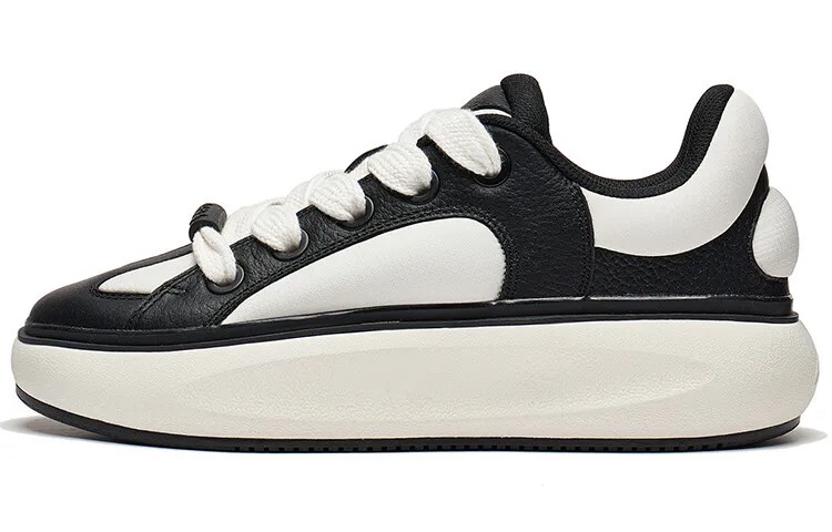 Кроссовки LiNing Yun You C4D Lifestyle Shoes Women's Low-top White, черный/белый