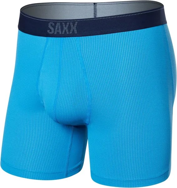 Трусы Quest Boxer Brief Fly SAXX UNDERWEAR, цвет Tropical Blue