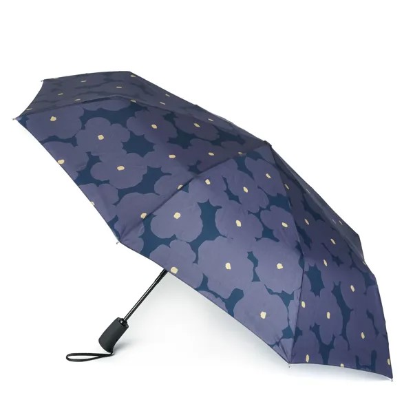 Зонт складной женский автоматический Henry Backer Q25807 синий
