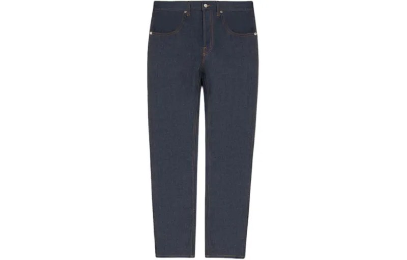 Мужские джинсы GUCCI, цвет Blue