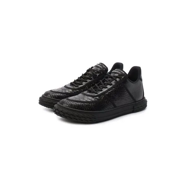 Кожаные кеды Blabber Giuseppe Zanotti Design