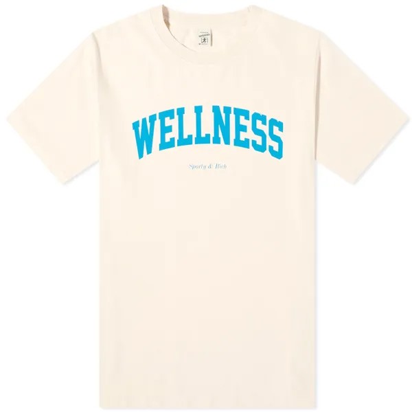 Футболка Sporty & Rich Wellness Ivy, кремовый