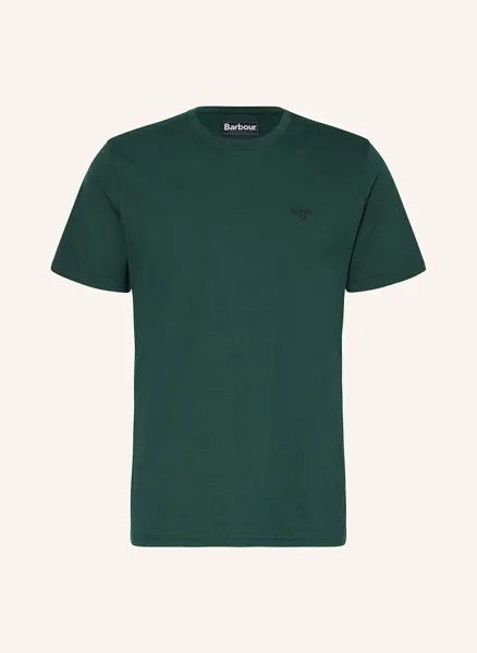 Футболка Barbour, зеленый