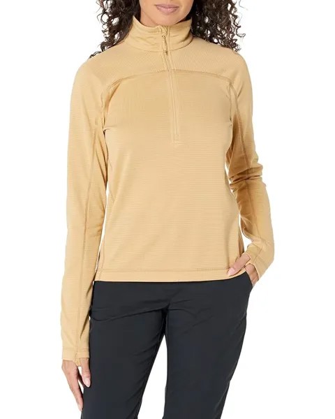 Куртка Fjällräven Abisko Lite Fleece 1/2 Zip, цвет Dune Beige
