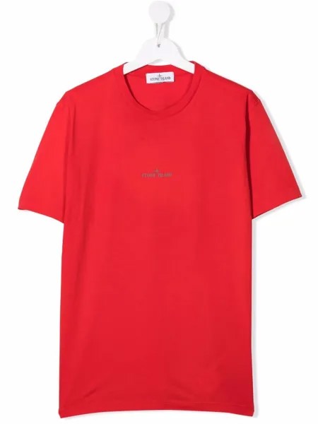 Stone Island Junior футболка с логотипом