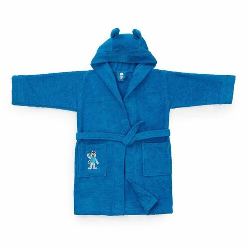 Халат  TAC, размер 4-6 лет, синий