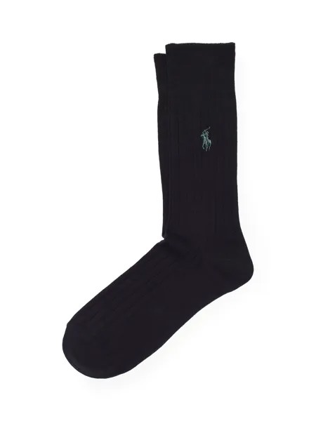 Носки-поло из египетского хлопка Ralph Lauren, черный
