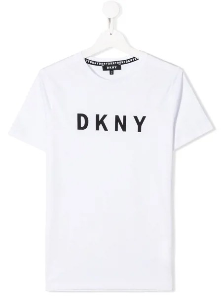 Dkny Kids футболка с логотипом