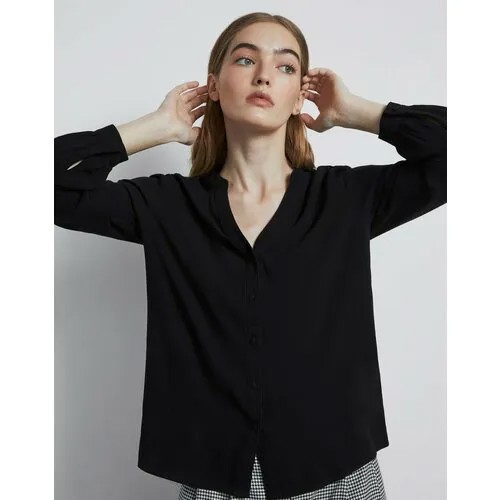 Блуза Gloria Jeans, размер S (40-42), черный