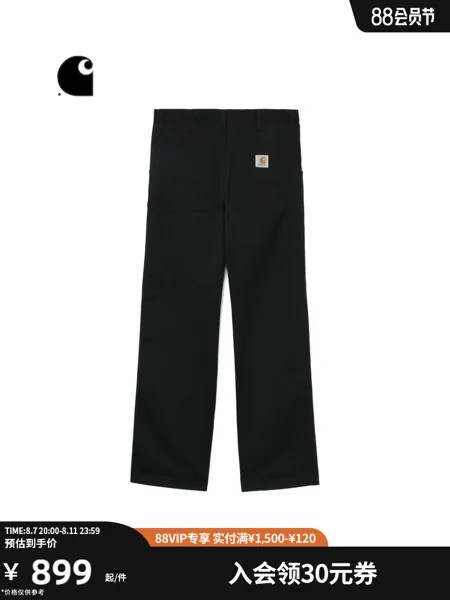 Штаны Carhartt WIP с логотипом, синий