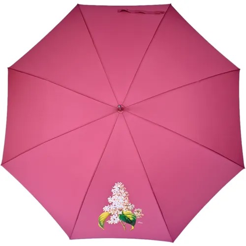 Зонт-трость Airton, полуавтомат, купол 104 см, 8 спиц, система «антиветер», для женщин, розовый, коралловый