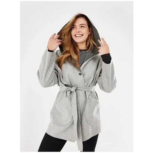 Пальто женское MEXX; цвет Grey Melee; р. XS/S