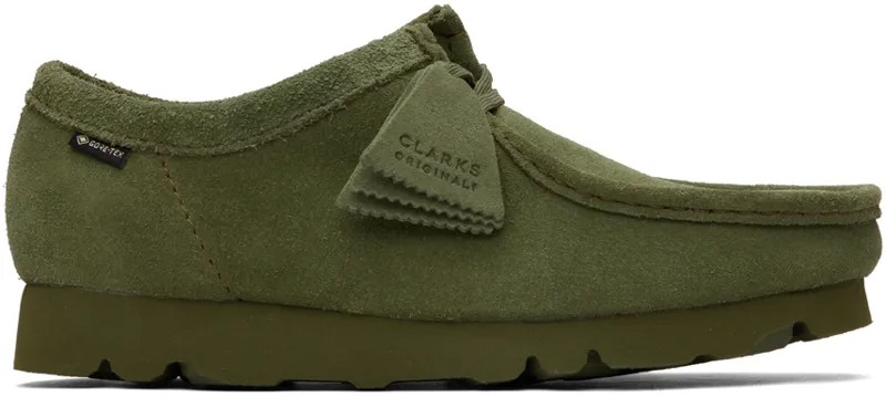 Зеленый Валлаби Дерби Лоден Clarks Originals