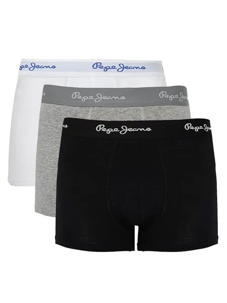 Мужские боксеры isaac 3 шт Pepe Jeans, черный