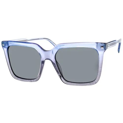 Солнцезащитные очки Polaroid PLD 4115/S/X, голубой, серый