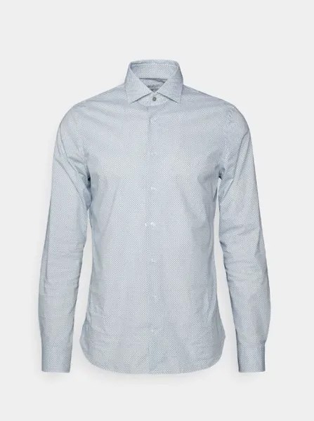 Рубашка на пуговицах Michael Kors Circle And Cross Slim, светло-синий