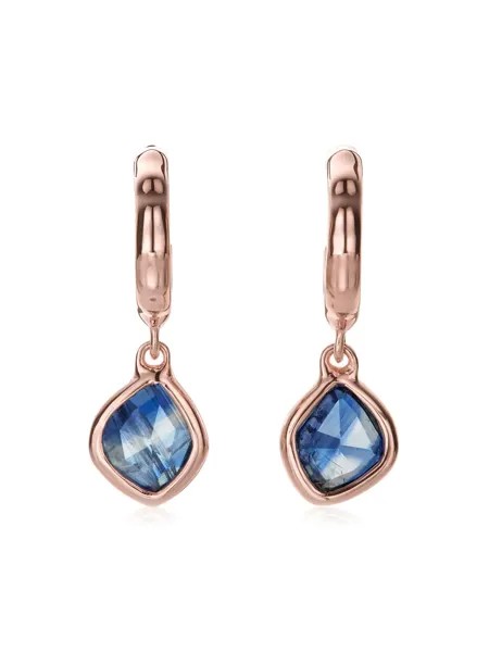 Monica Vinader RP Siren Mini Nugget Hoop Kyanite earrings