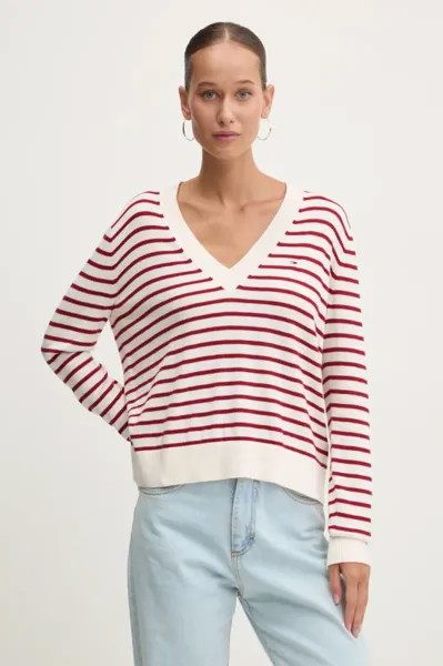 Свитер Tommy Jeans, красный