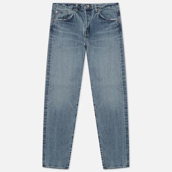 Джинсы Edwin Regular Tapered Kurabo Recycle Denim Red Selvage 14 Oz голубой, 32/32