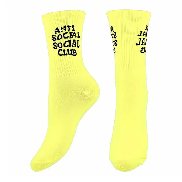 Носки унисекс Socks желтые one size