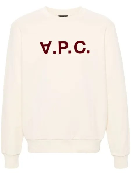 A.P.C. толстовка Standard Grand VPC, нейтральный цвет