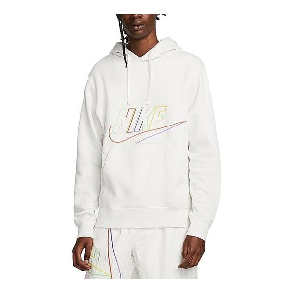 Куртка Nike Club Fleece+ Pullover Hoodie 'White', белый