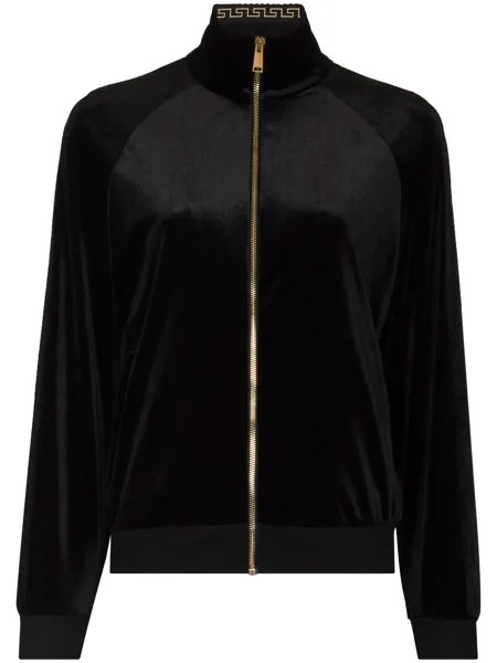 Versace спортивная куртка с узором Greca