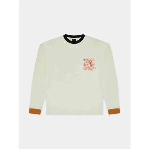 Лонгслив PASDEMER HIGH COUTURE, размер XXL, , бежевый