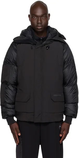 Черный - Пуховик Black Label Chilliwack Черный Canada Goose