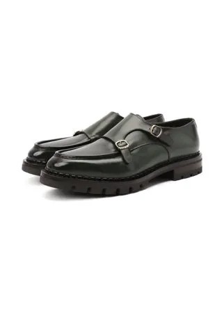 Кожаные монки Santoni