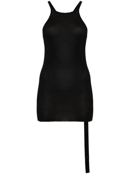 Rick Owens DRKSHDW strap-detail cotton tank top, черный
