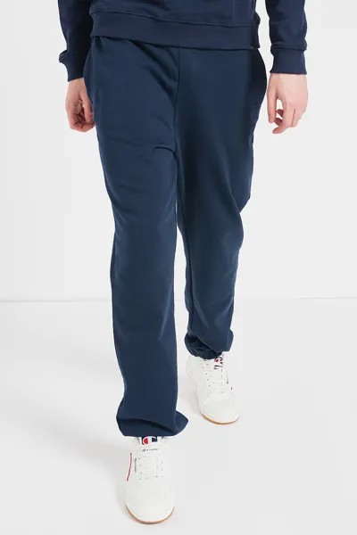 Спортивные брюки с логотипом из органического хлопка Casual Friday, синий