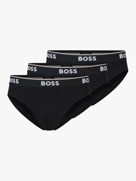 Эластичные трусы BOSS Power HUGO BOSS, черный