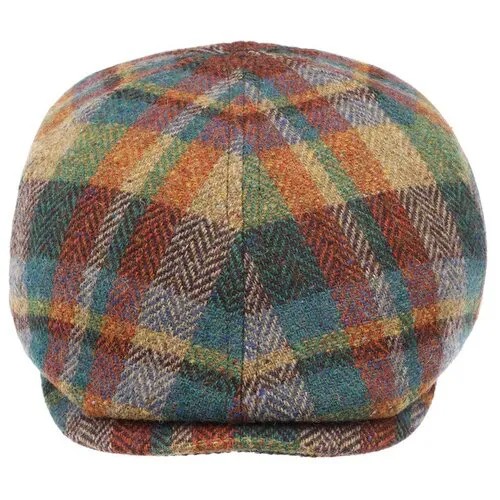 Кепка STETSON арт. 6620304 DUCK PATCHWORK (коричневый / зеленый), размер 60
