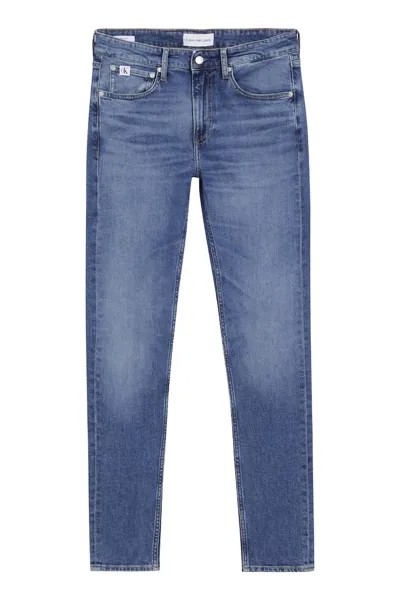 Узкие джинсы Calvin Klein Jeans, синий