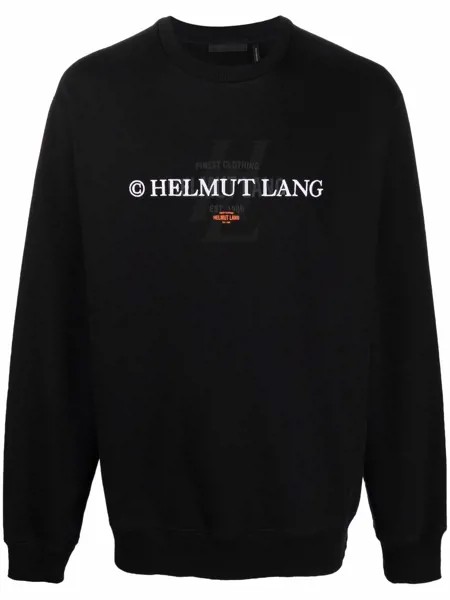 Helmut Lang толстовка с логотипом