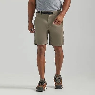 Мужские шорты без застежки стандартного кроя Wrangler ATG 9 дюймов — коричневые 32