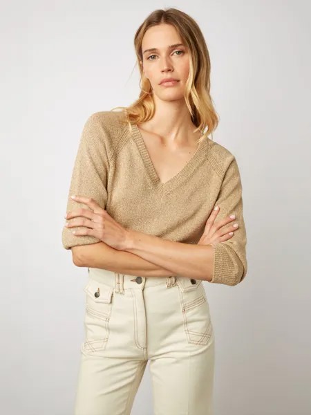 Джемпер Gerard Darel Louange, золотой