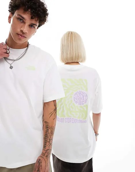 The North Face Футболка Oversize – Exotic Days в цвете Weis mit R cckenprint