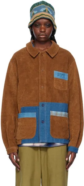 Коричневый французский пиджак Story Mfg., цвет Brown scarecrow