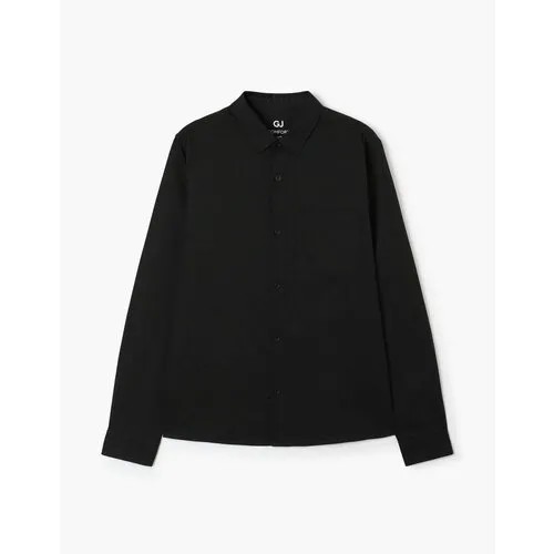 Школьная рубашка Gloria Jeans, размер 13-14л/164 (41), черный
