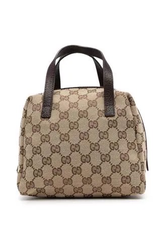 Gucci Pre-Owned мини-сумка 1990-х годов с узором GG Supreme