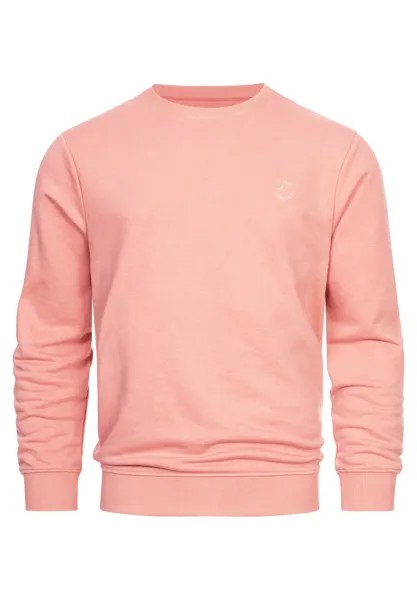 Толстовка HOLT INDICODE JEANS, светло-розовый