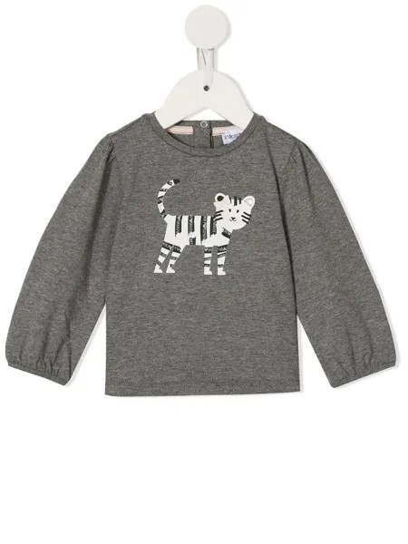 Emporio Armani Kids толстовка с принтом