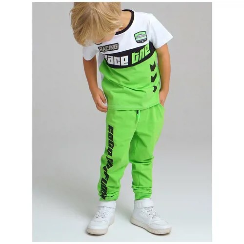 Комплект одежды playToday, размер 110, зеленый