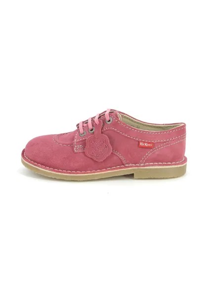 Спортивные туфли на шнуровке DERBIES KARMA Kickers, цвет beige rose