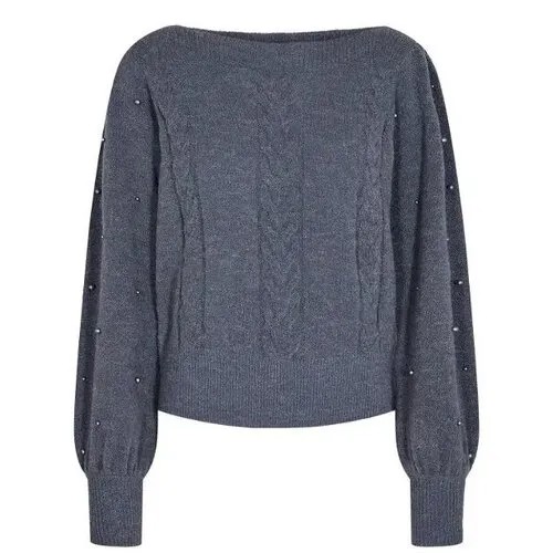 Пуловер NUMPH, размер XL, серый