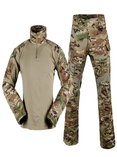 Уличные мужские военные тактические брюки G3, одежда для охоты, костюм для пейнтбола, страйкбола, тактические камуфляжные армейские рубашки ...